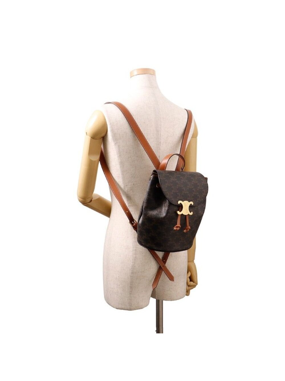 Celine Backpack Triomphe Boni Leather - Picture 4 of 10
